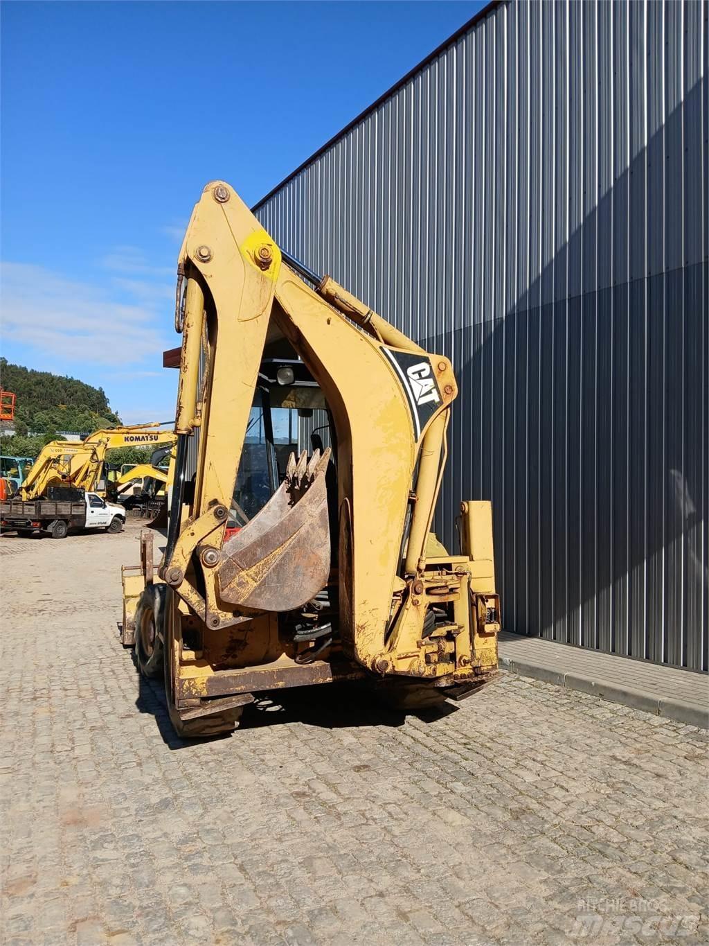 CAT 428B Baggerlader