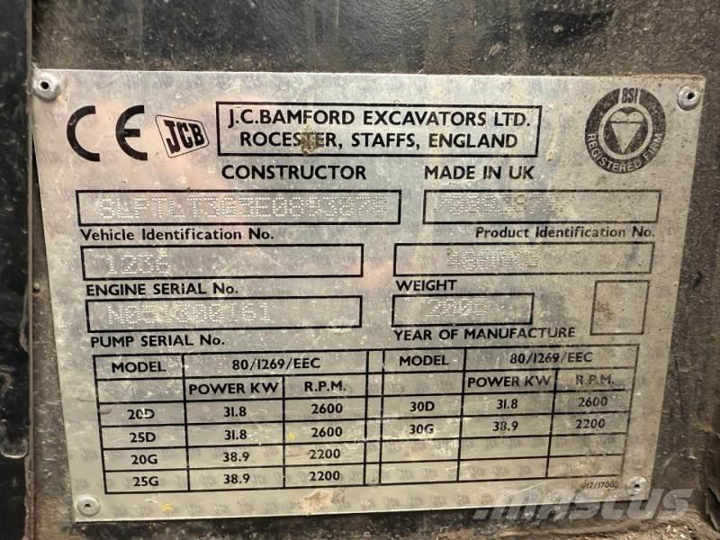 JCB TLT30G Teleskoplader