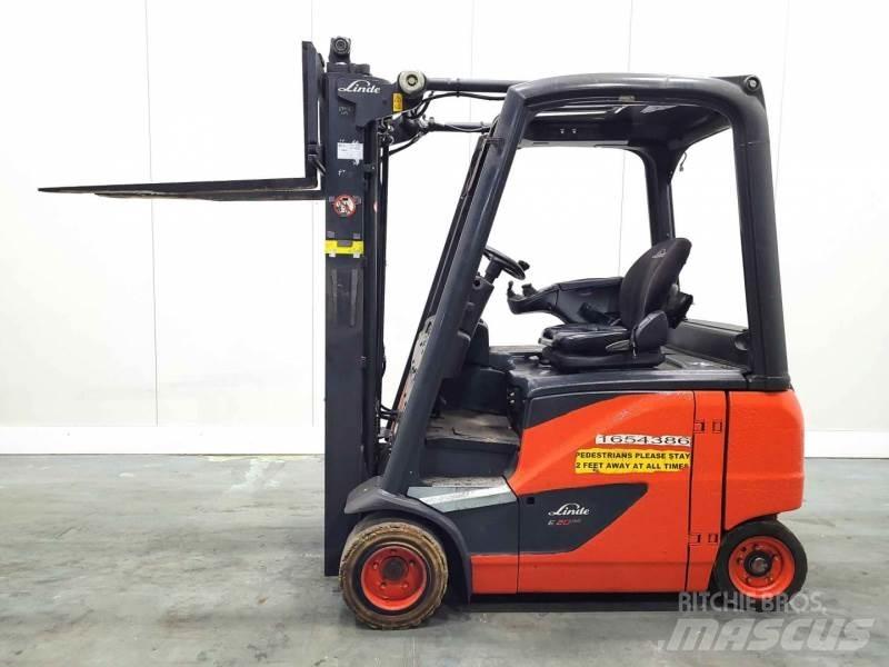 Linde E20PH-02 EVO 386 Elektro Stapler