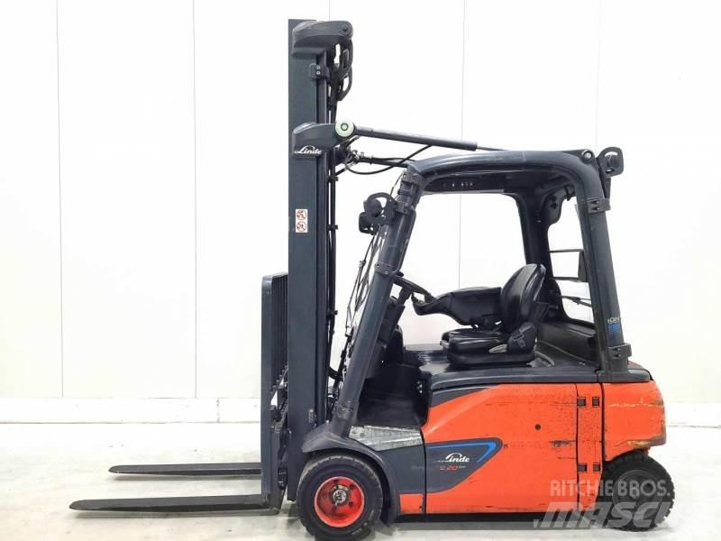 Linde E20PL-02 ION Elektro Stapler