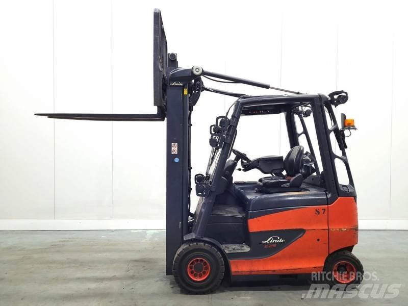 Linde E25H-01/600 387 Elektro Stapler