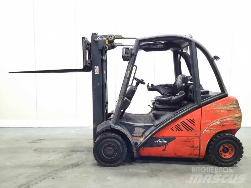 Linde H25D-02 392 Diesel Stapler
