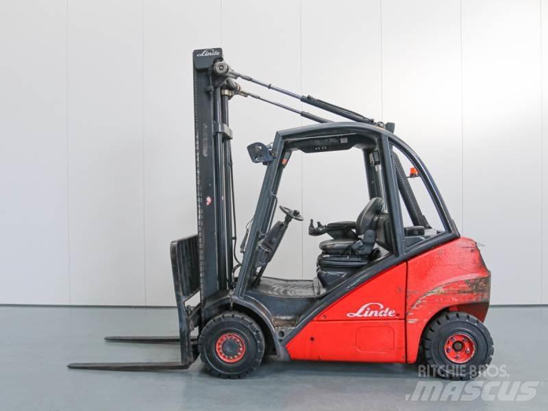 Linde H25D 392 Diesel Stapler