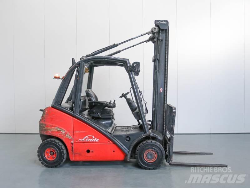Linde H25D 392 Diesel Stapler
