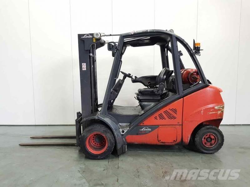 Linde H30T-02 TWIN WHEEL Gas Stapler