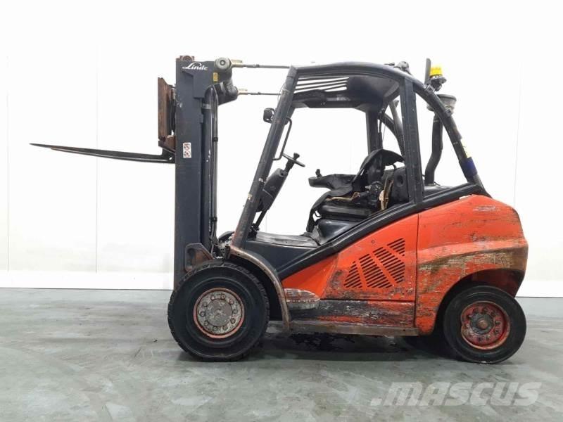 Linde H50D-02 394 Diesel Stapler