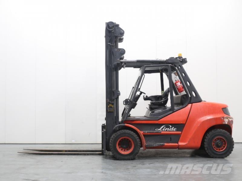 Linde H80D-02/900 396 Diesel Stapler