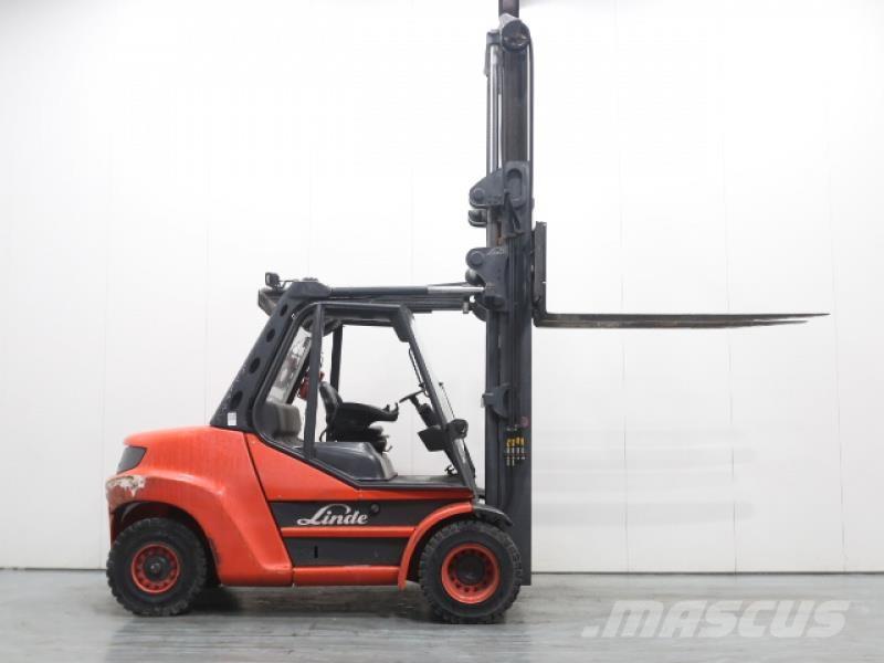 Linde H80D-02/900 396 Diesel Stapler