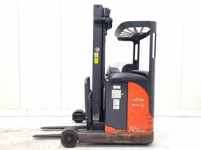 Linde R14-03 Schubmaststapler