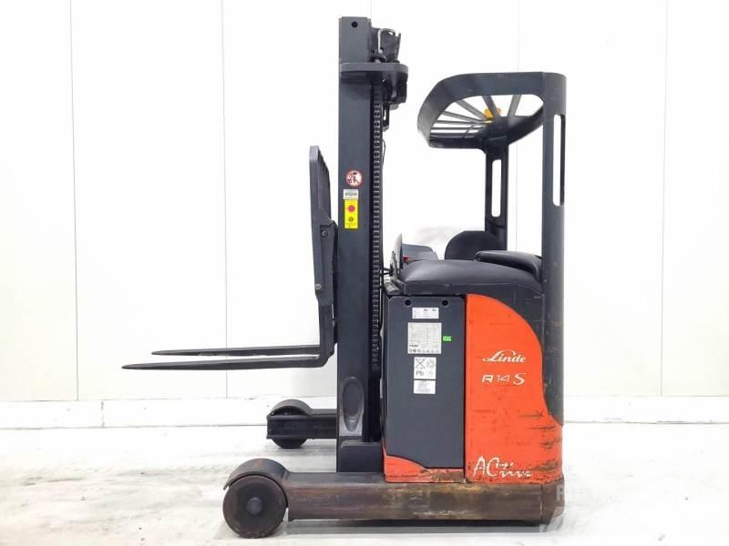 Linde R14-03 Schubmaststapler