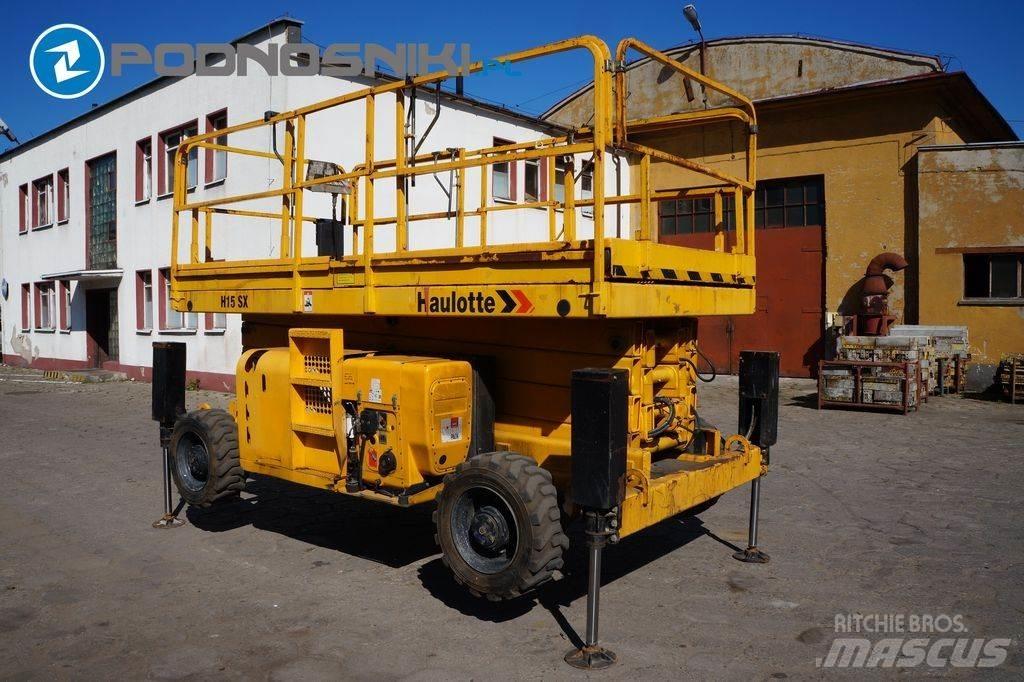 Haulotte H15SX Scheren-Arbeitsbühnen