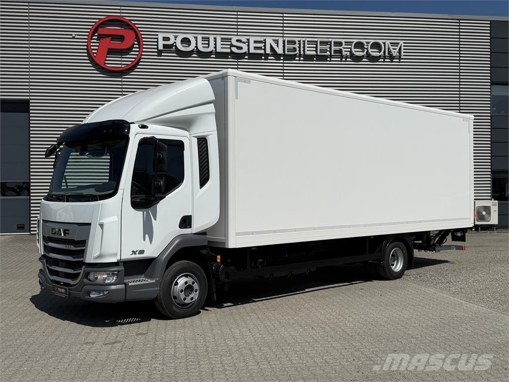 DAF XB 230 m. lift Kastenaufbau
