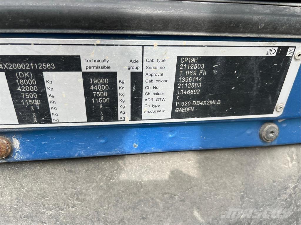 Scania P320 Kastenaufbau