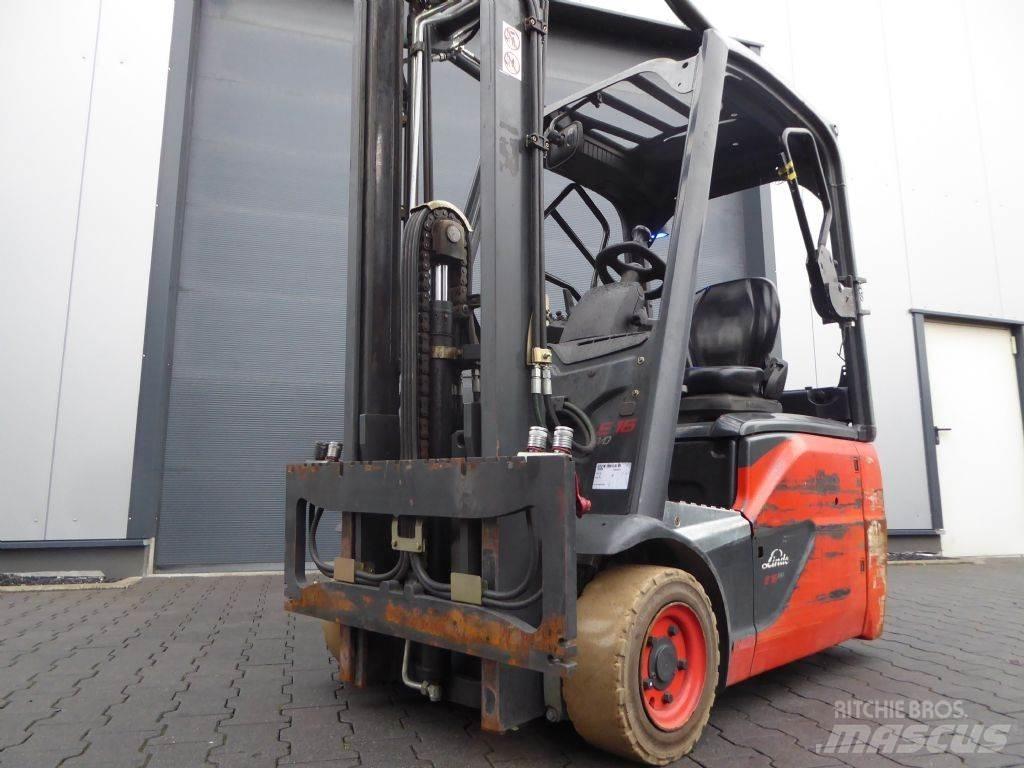Linde E16-02 Elektro Stapler