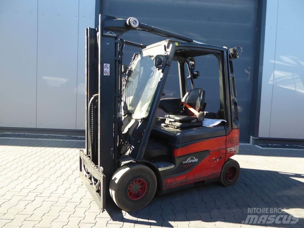 Linde E25-01 Elektro Stapler