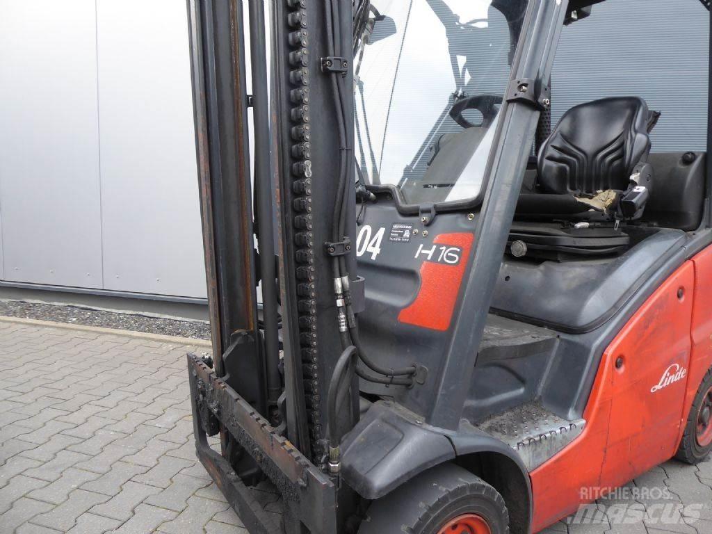Linde H16D Diesel Stapler
