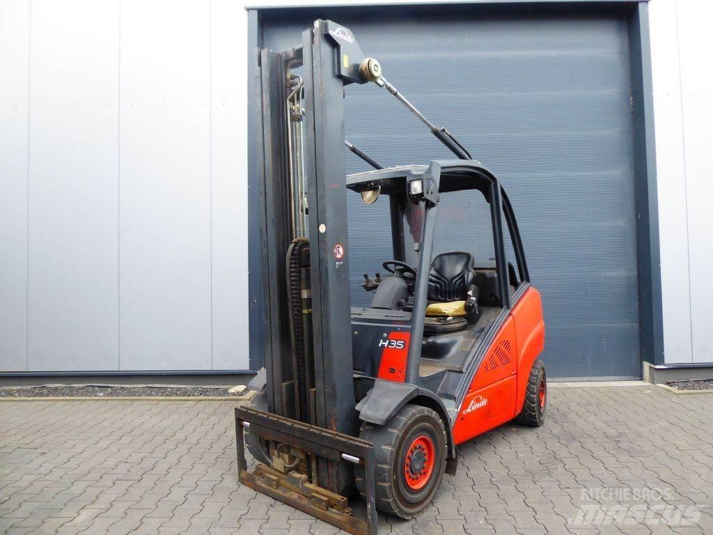 Linde H35T Gas Stapler