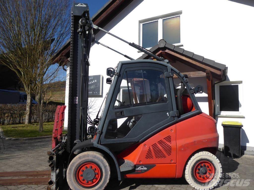 Linde H45T-02 Gas Stapler