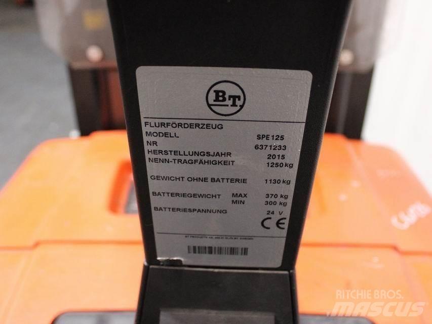 BT SPE 125 Deichselstapler