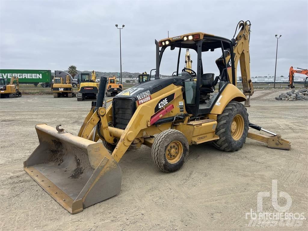 CAT 420E Baggerlader