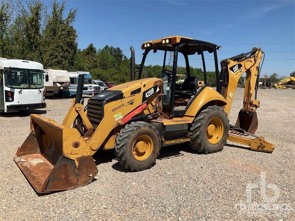 CAT 420F Baggerlader