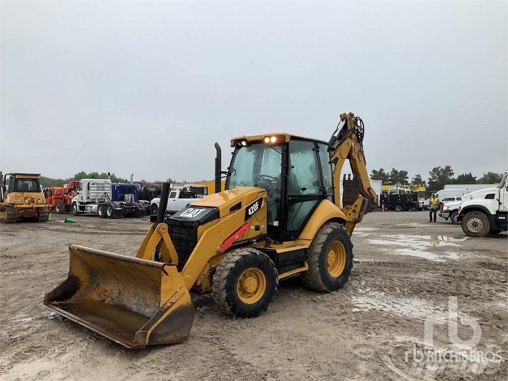 CAT 420F Baggerlader