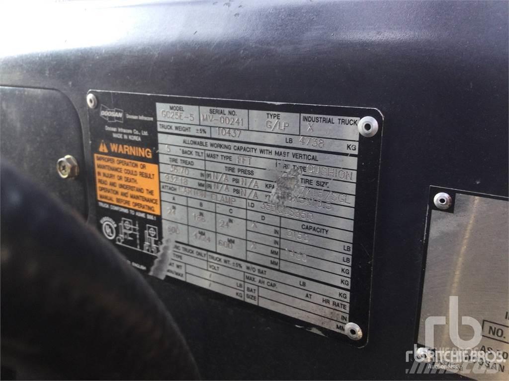 Doosan GC25E-5 Diesel Stapler