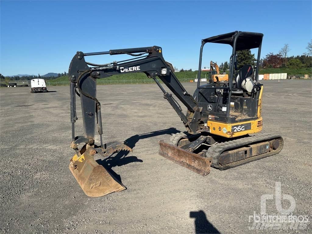 John Deere 26G Minibagger < 7t
