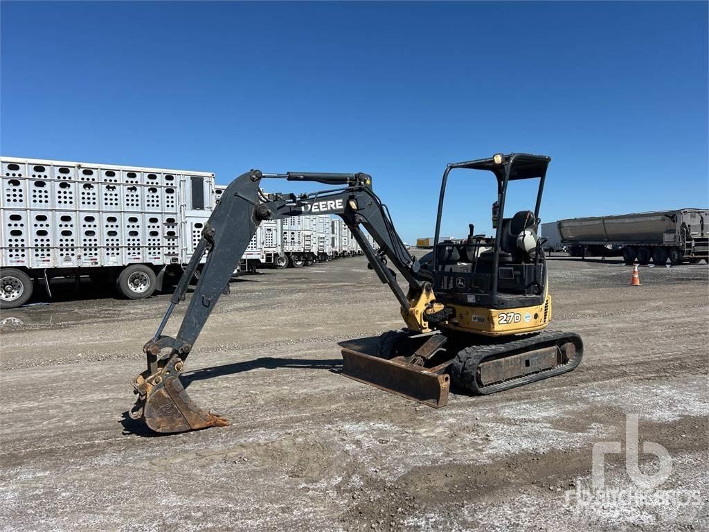 John Deere 27D Minibagger < 7t
