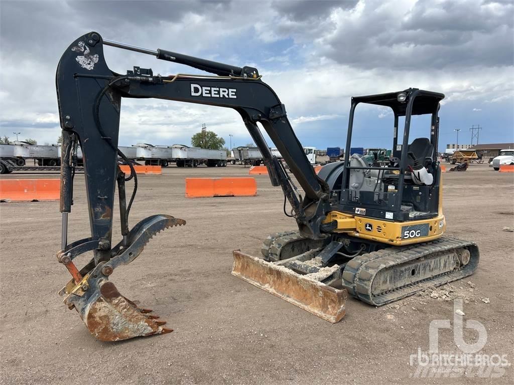 John Deere 50G Minibagger < 7t