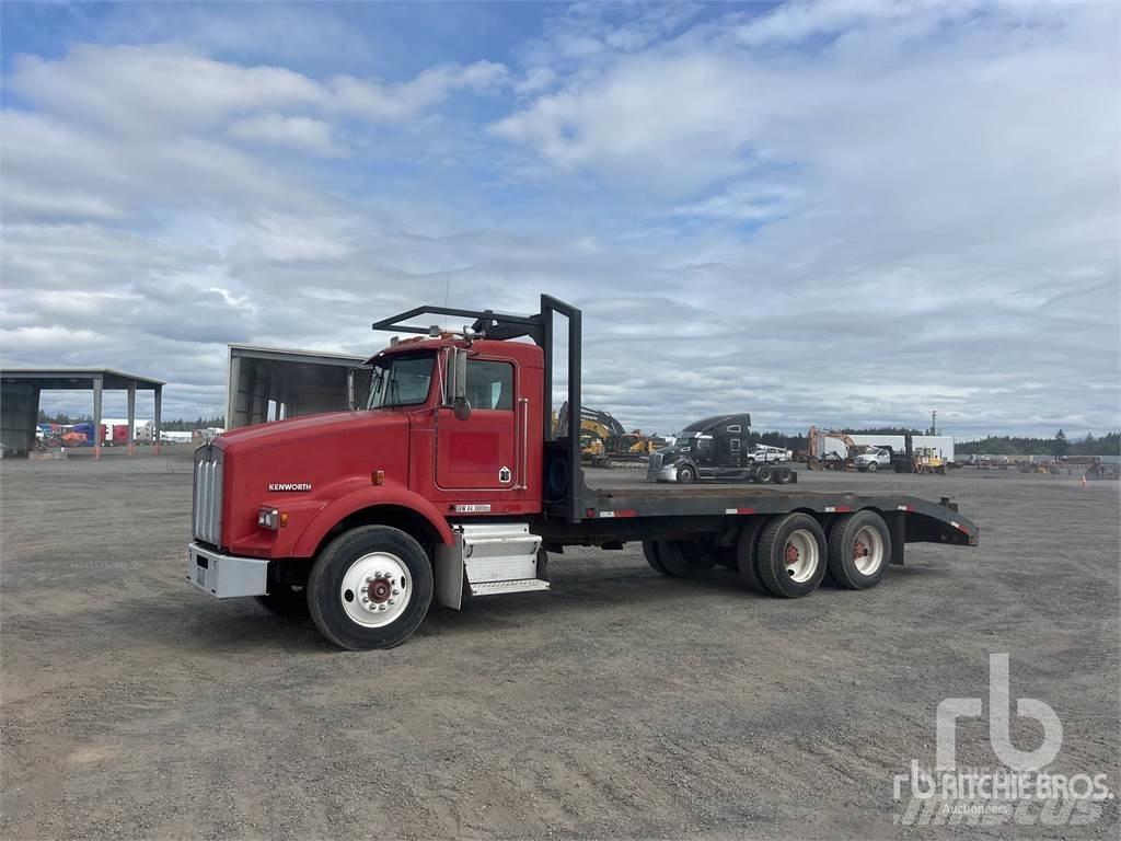 Kenworth T-800 Pritschenwagen/Pritschenwagen mit Seitenklappe