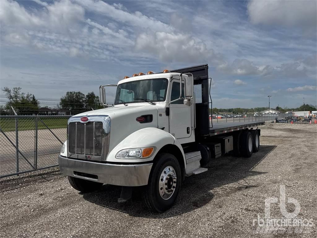 Peterbilt 348 Pritschenwagen/Pritschenwagen mit Seitenklappe