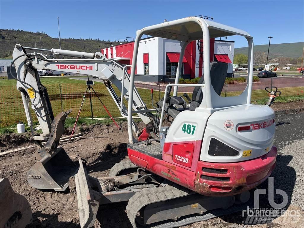 Takeuchi TB230 Minibagger < 7t