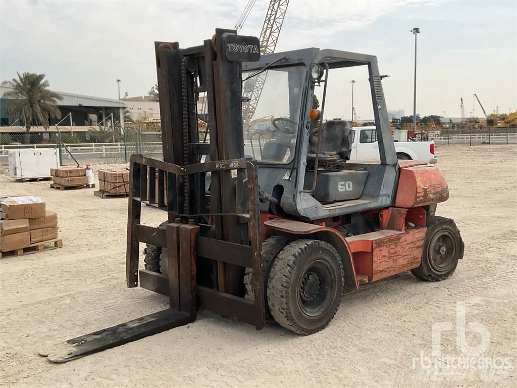Toyota 5FG60 Diesel Stapler