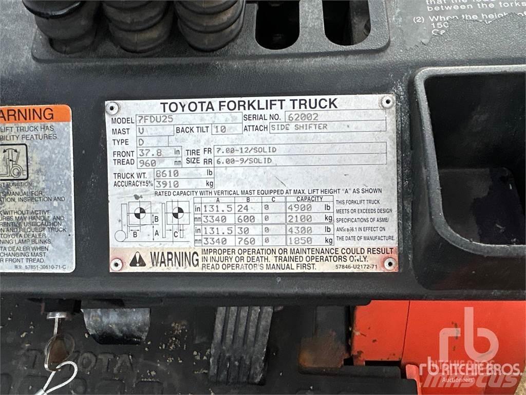 Toyota 7FDU25 Diesel Stapler