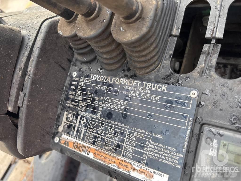 Toyota 8FDU25 Diesel Stapler