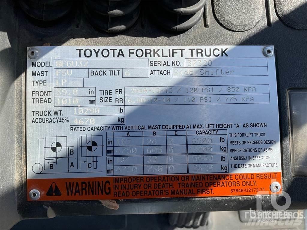 Toyota 8FGU32 Diesel Stapler