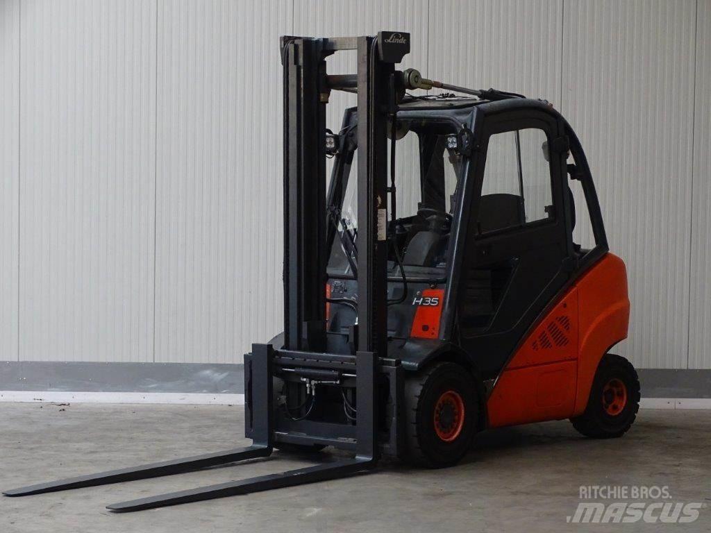 Linde H35D Diesel Stapler