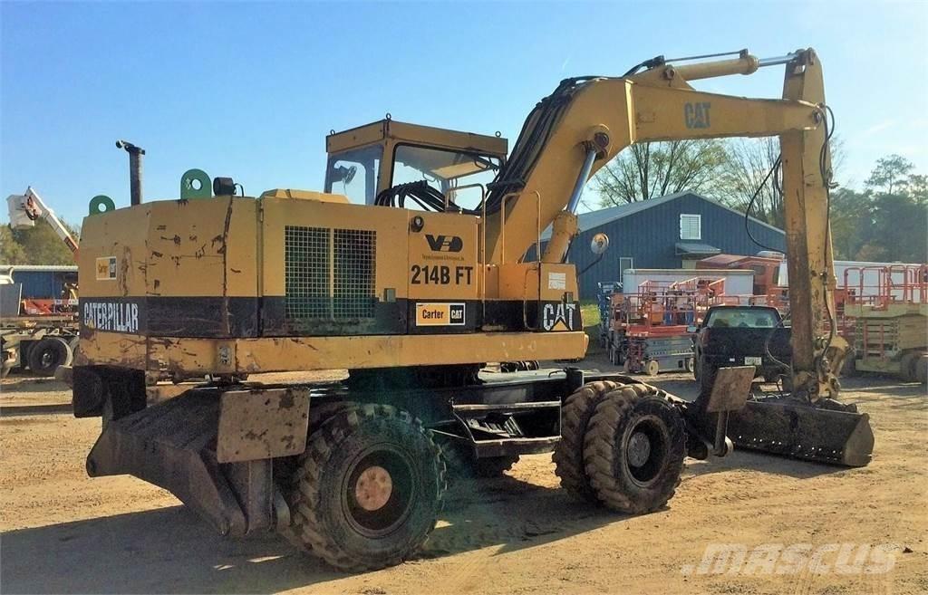CAT 214B FT Mobilbagger
