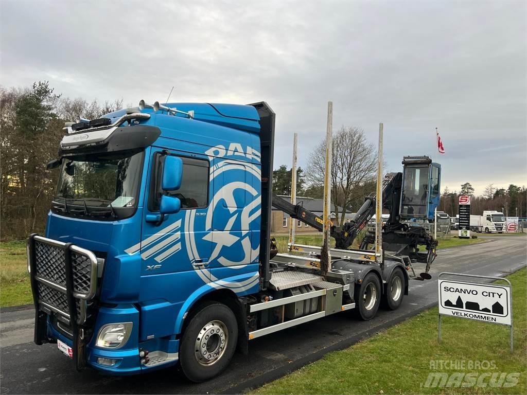 DAF XF530 FAT 6x4 Holzfahrzeuge