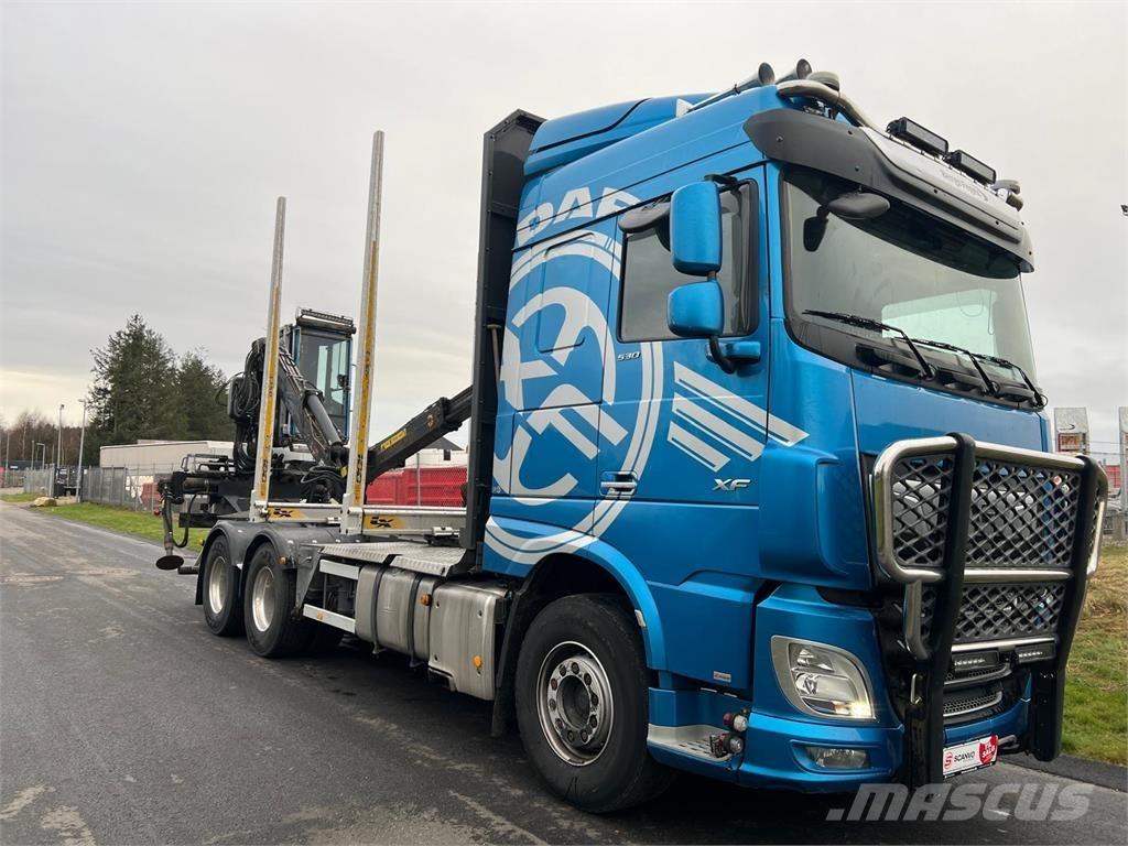 DAF XF530 FAT 6x4 Holzfahrzeuge