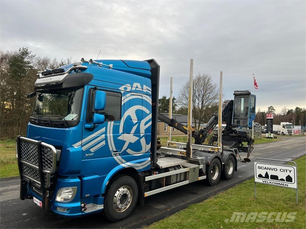 DAF XF530 FAT 6x4 Holzfahrzeuge