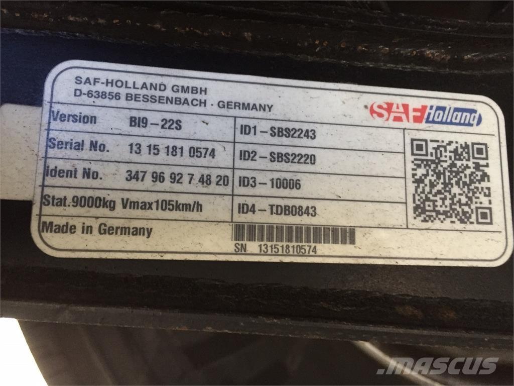  MTDK 13,6 mtr Curtainsiderauflieger