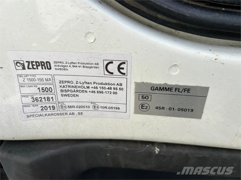 Volvo FL 250 16 ton Kastenaufbau