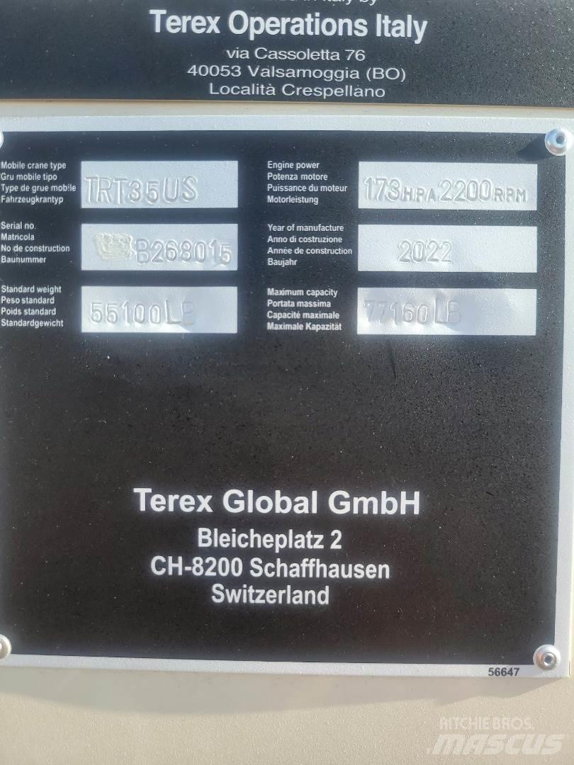 Terex TRT35 Autokrane