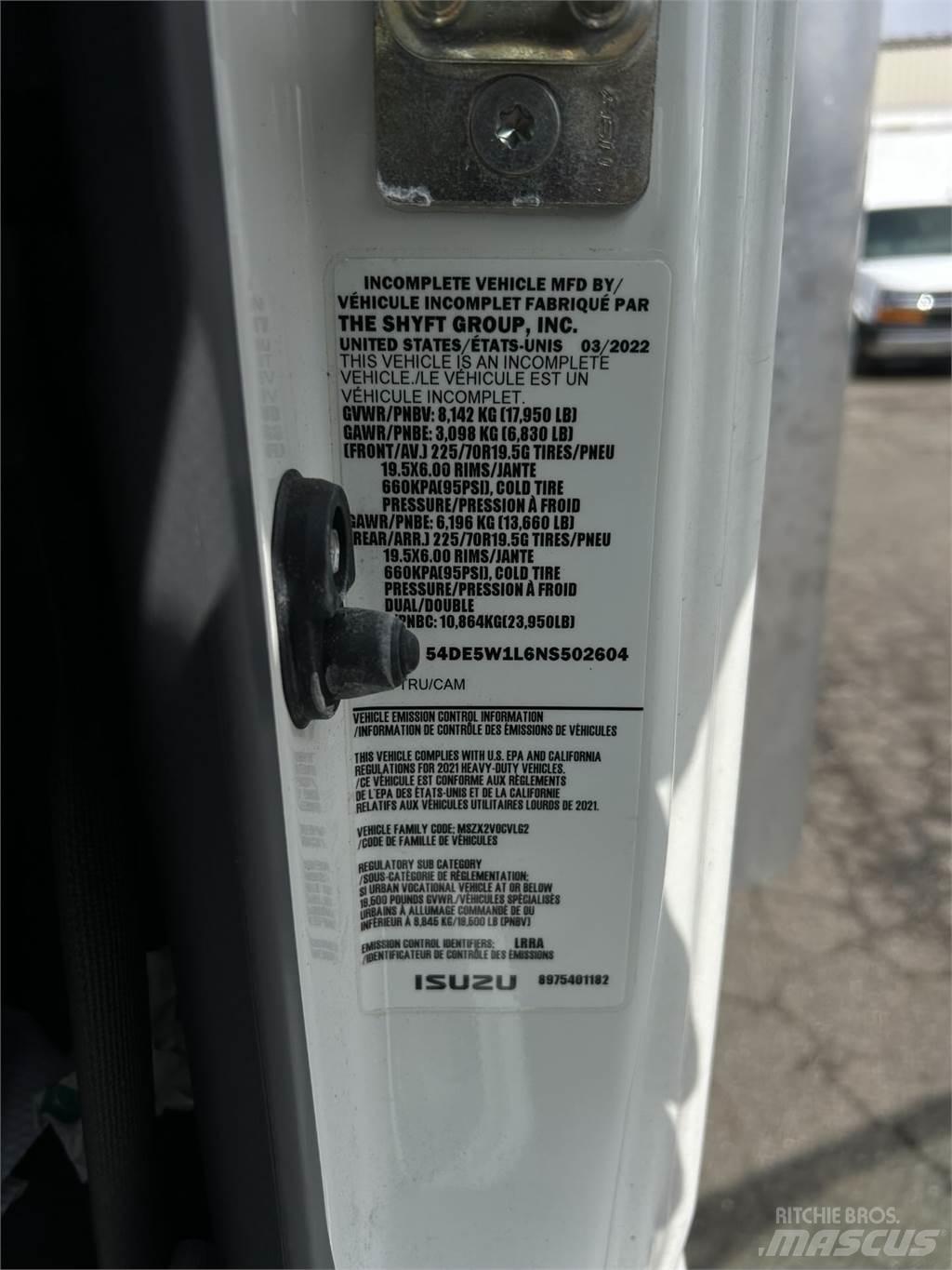Isuzu NQR Kastenaufbau