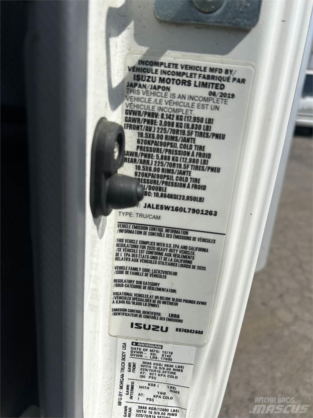Isuzu NQR Kastenaufbau