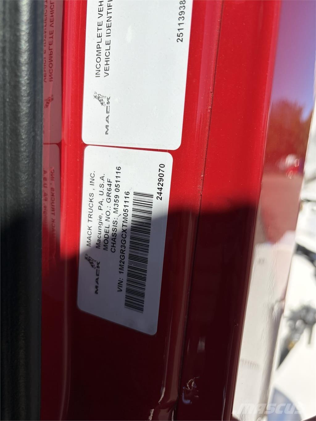 Mack GR64FR Beton-Mischfahrzeuge