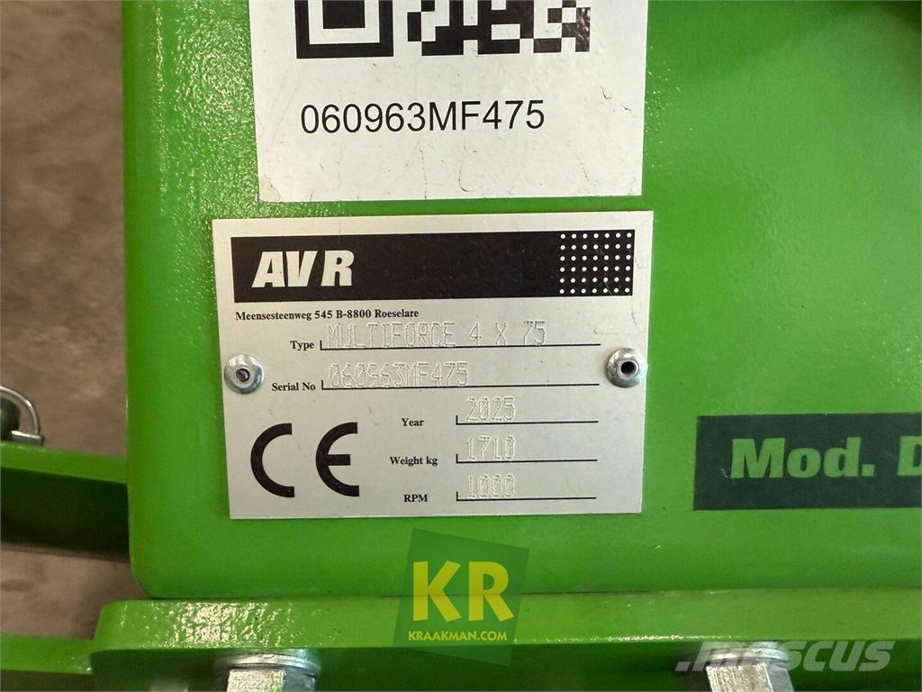 AVR MultiForce Hackfruchtkultivator