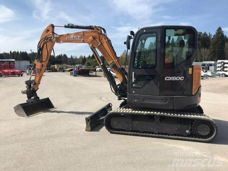CASE CX60C Minibagger < 7t